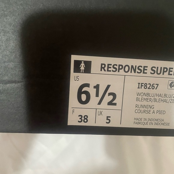 Adidas' Light Blue and White Sneakers - Picture 9 of 11